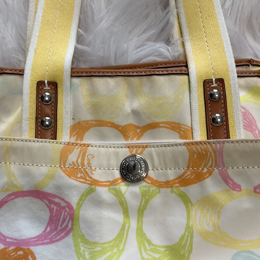 Coach Spring Bag. Good Condition - image 4